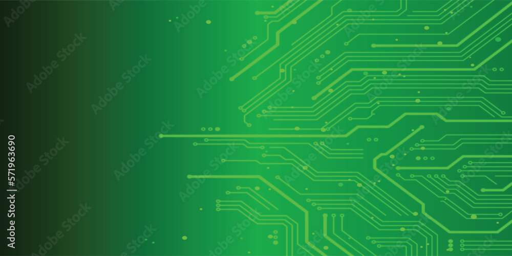 Green modern technology abstract background Green modern technology abstract background