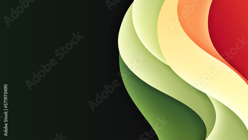 Vector abstract background with soft gradient colo and dynamic shadow on background. vector for wallpaper. Eps 10