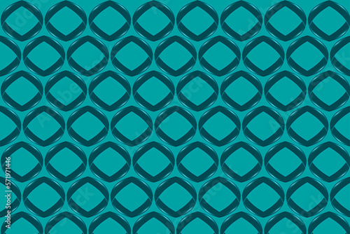 Green turquoise abstract pattern decoration and background concept