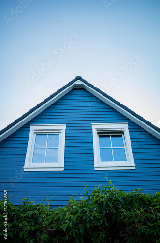 house with sky