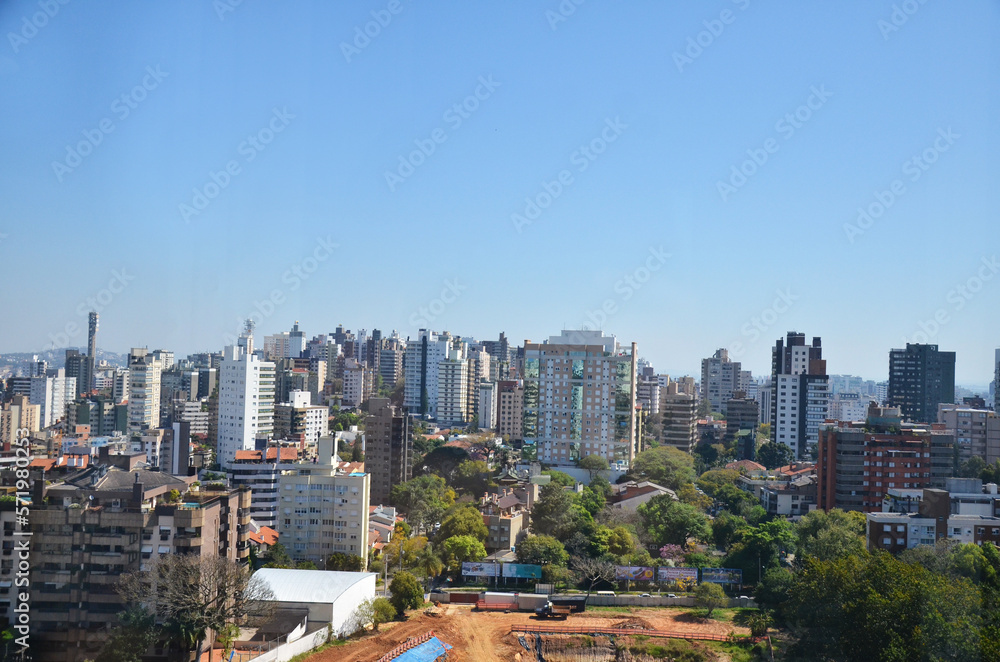 View of the Bela Vista neighborhood in Porto Alegre	