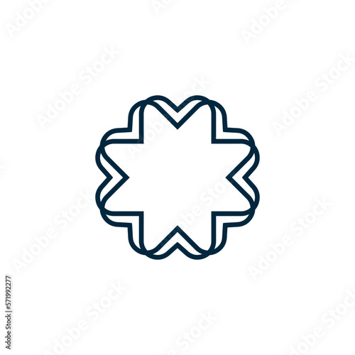 motif can be used for graphic works rounded corners symbol design, graphic, minimalist.logo