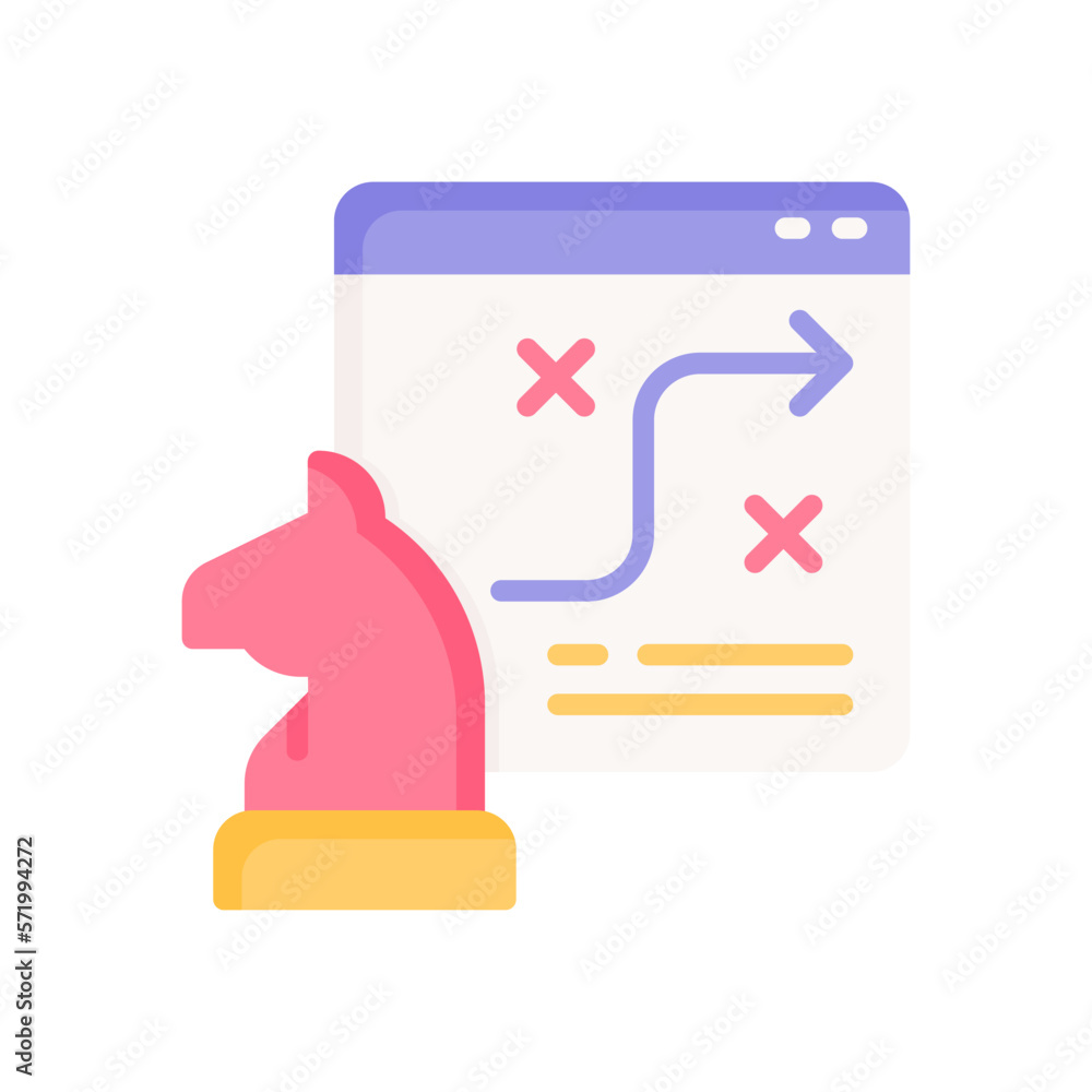 strategy icon for your website design, logo, app, UI. strategy icon for your website design, logo, app, UI.