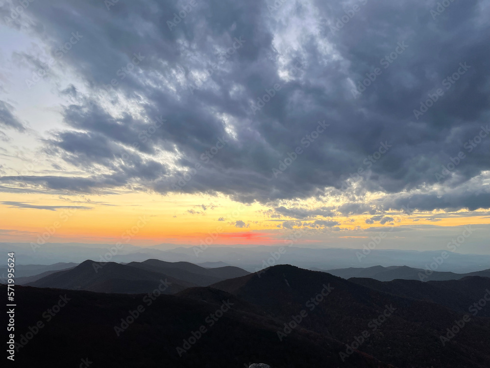 Obraz premium Blue Ridge Mountains