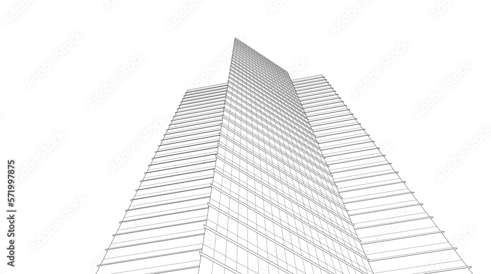 building isolated on white building isolated on white
