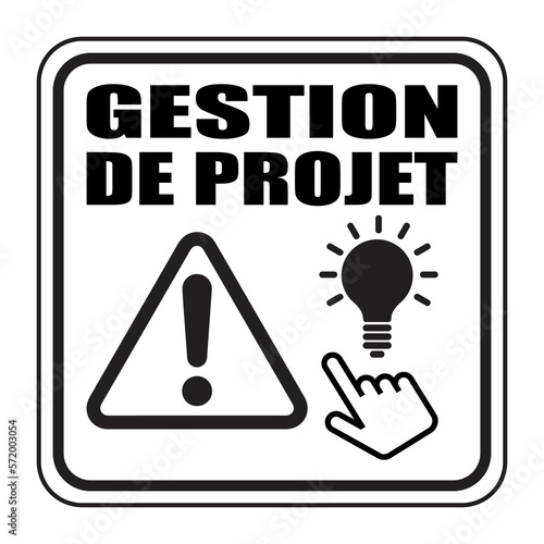 Logo gestion de projet.