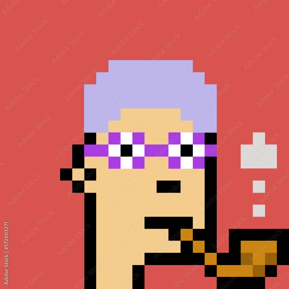 Pixel Art Style Male Avatar with generative AI Pixel Art Style Male Avatar with generative AI