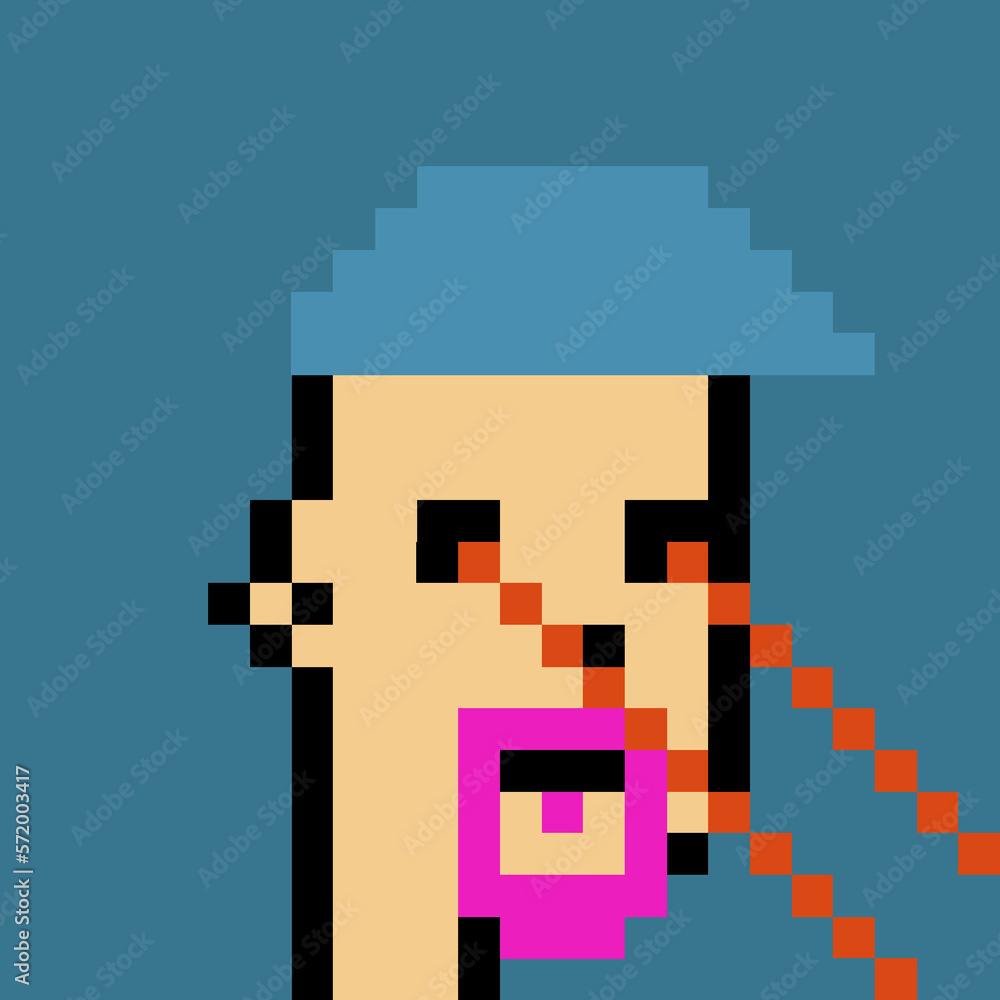 Pixel Art Style Male Avatar with generative AI Pixel Art Style Male Avatar with generative AI