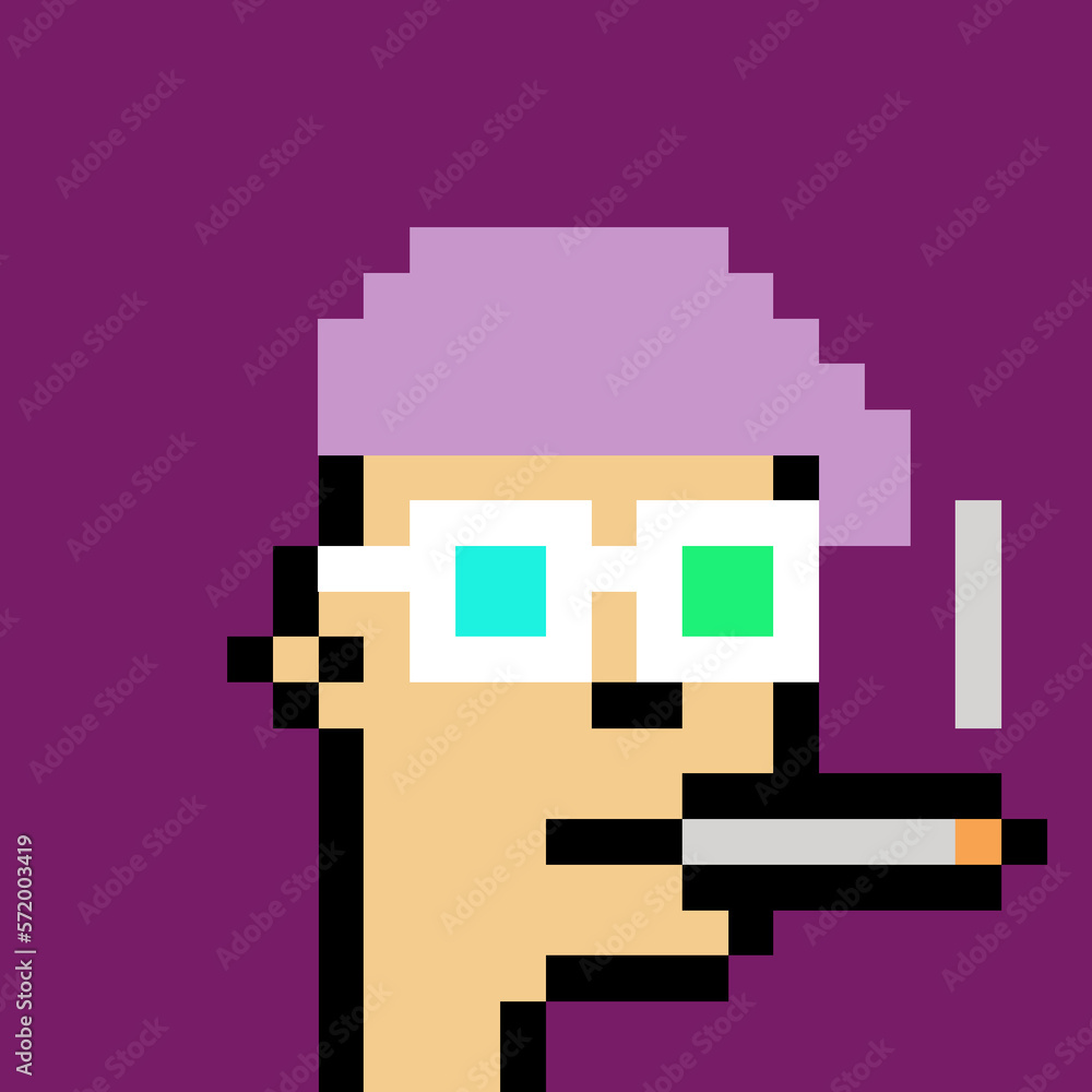 Pixel Art Style Male Avatar with generative AI Pixel Art Style Male Avatar with generative AI