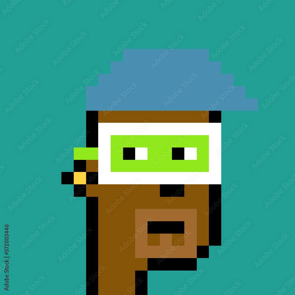 Pixel Art Style Male Avatar with generative AI Pixel Art Style Male Avatar with generative AI