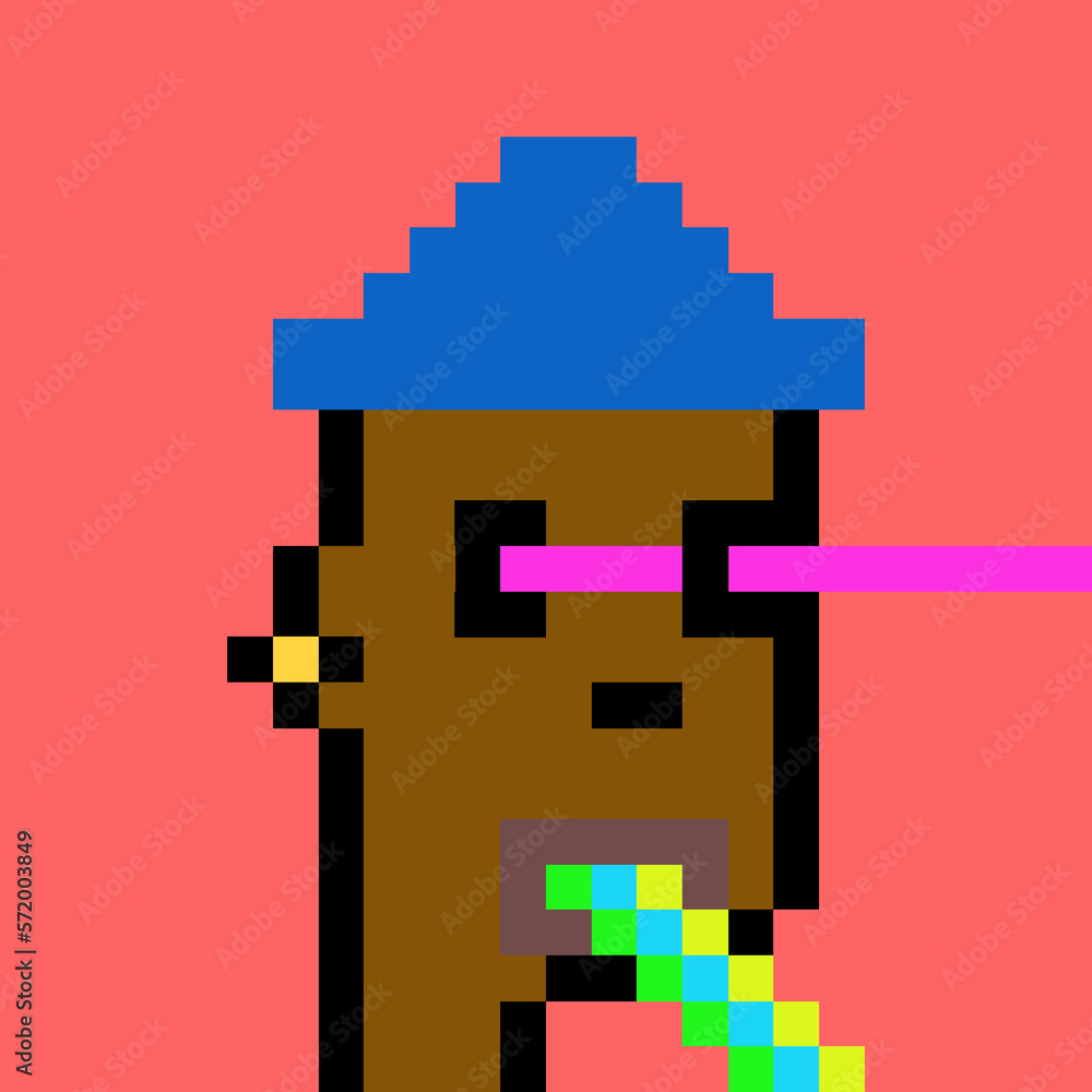 Illustration of avatar man with generative AI Illustration of avatar man with generative AI