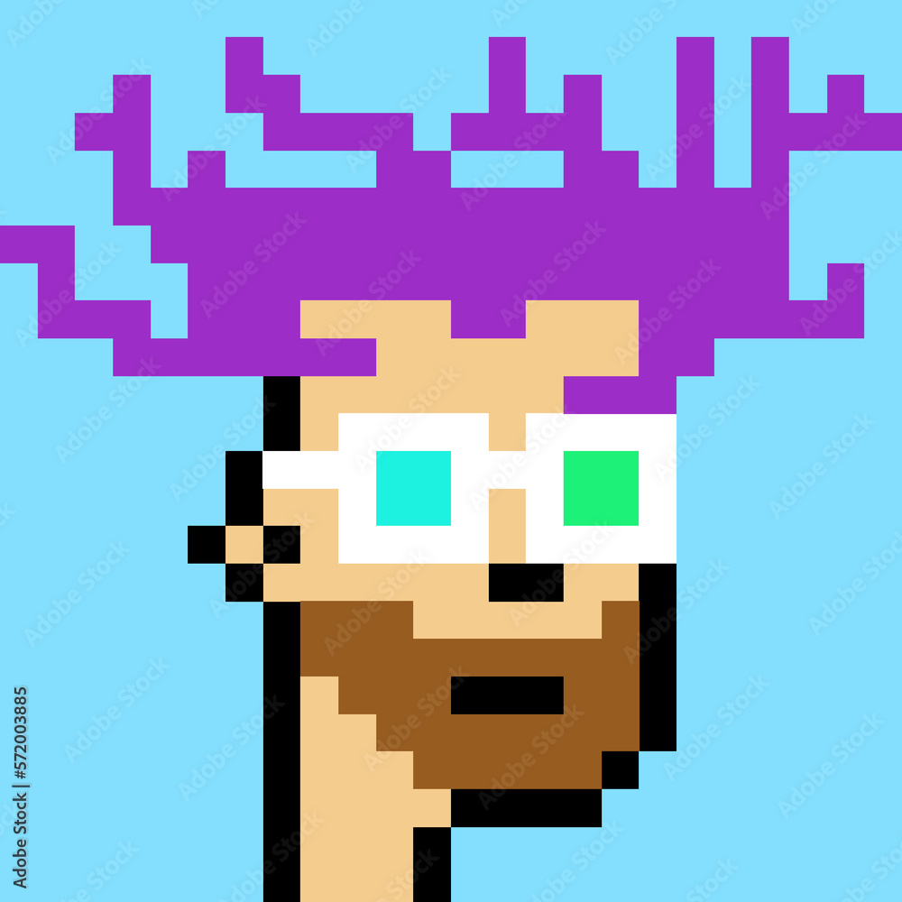 Illustration of avatar man with generative AI Illustration of avatar man with generative AI