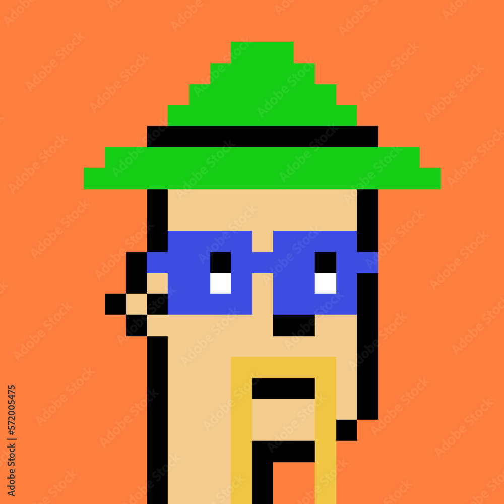Pixel Art man with generative AI Pixel Art man with generative AI
