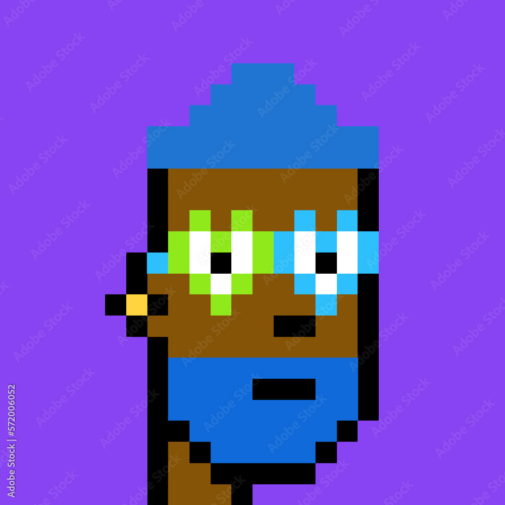 Pixel Art Style Male Avatar with generative AI Pixel Art Style Male Avatar with generative AI