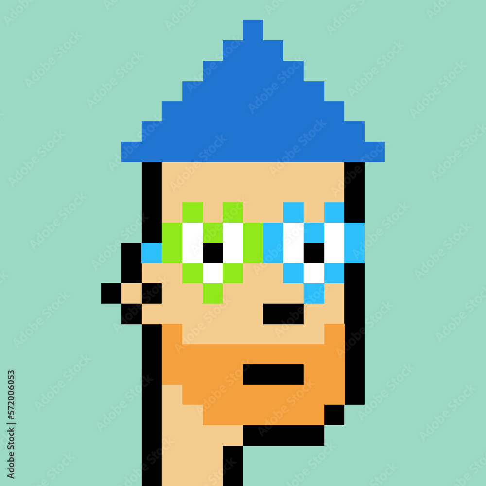 Pixel Art Style Male Avatar with generative AI Pixel Art Style Male Avatar with generative AI