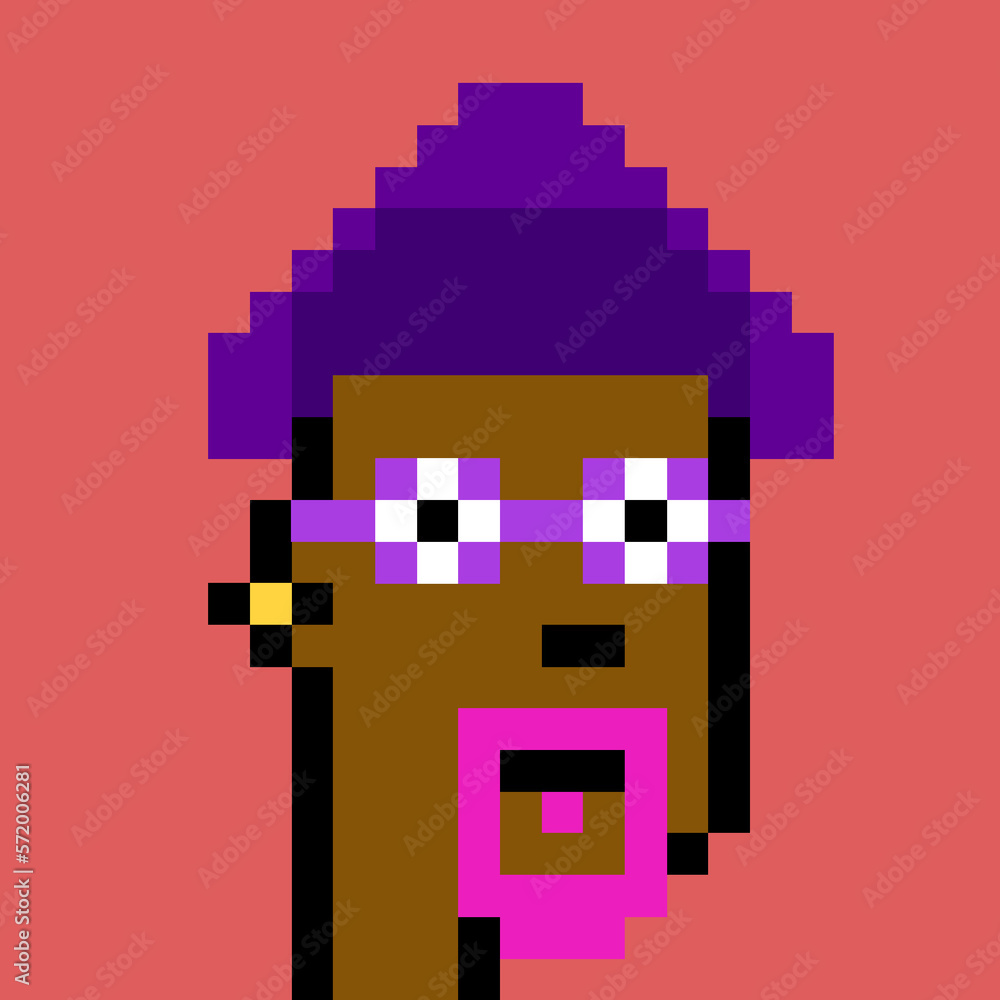 Male Avatar in Pixel Art with generative AI Male Avatar in Pixel Art with generative AI