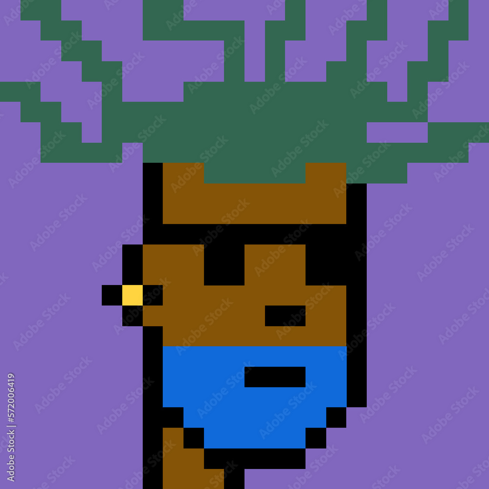 Illustration of avatar man with generative AI Illustration of avatar man with generative AI