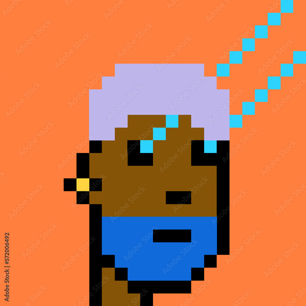 Illustration of avatar man with generative AI Illustration of avatar man with generative AI