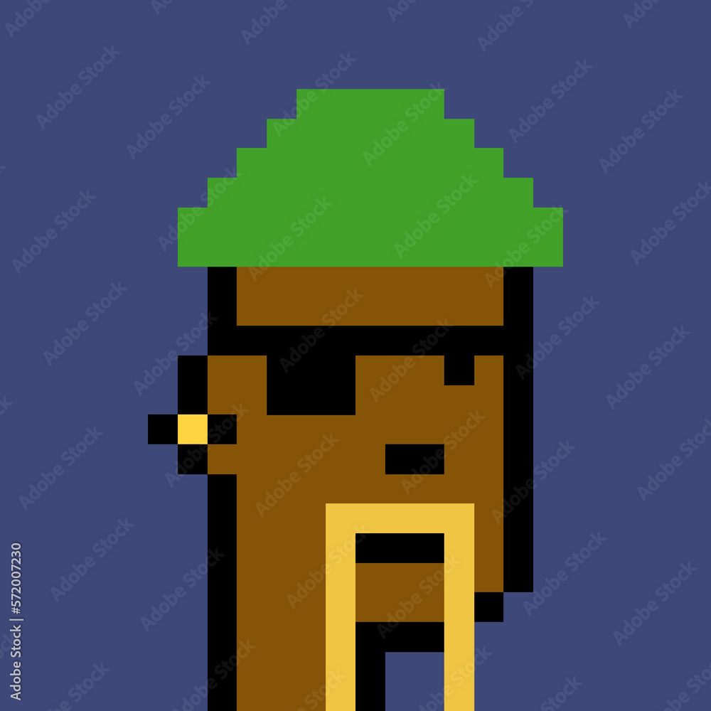 Pixelated people avatar with generative AI Pixelated people avatar with generative AI