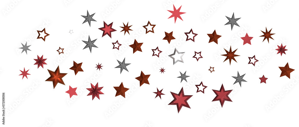 golden stars - in red golden stars - in red