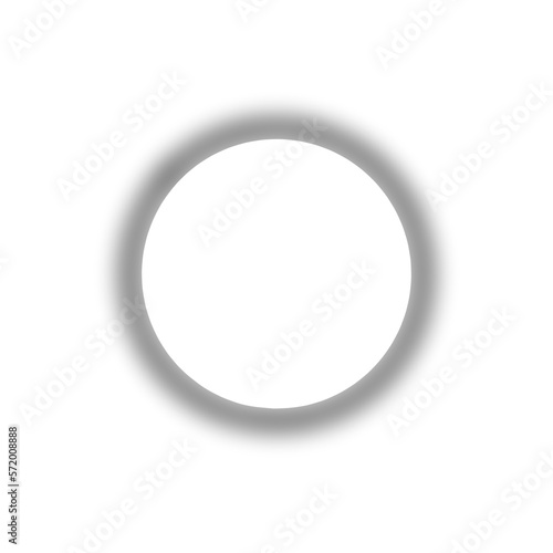 blur circle icon frame