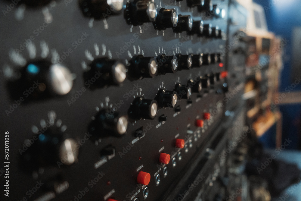sound mixer panel sound mixer panel