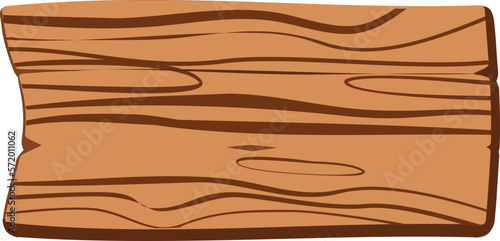 Wooden board for decoration.