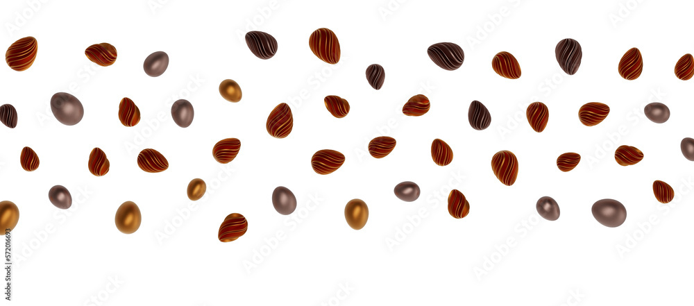 Pile of golden eggs. 3d render illustration. Pile of golden eggs. 3d render illustration.