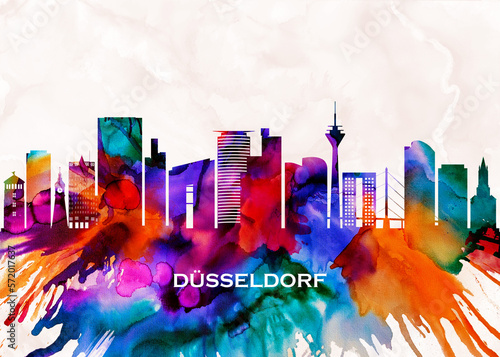 Dusseldorf Skyline photo