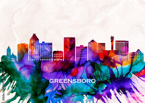 Greensboro Skyline photo