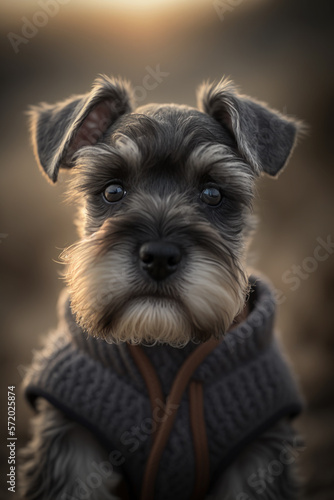 schnauzer puppy