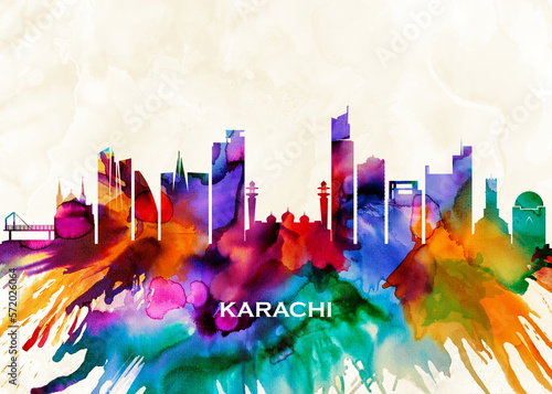 Karachi Skyline