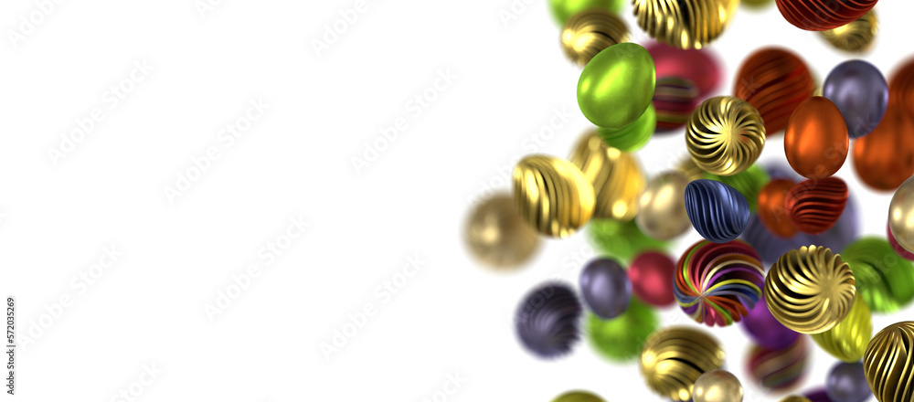Spring Easter web sale banner with gold luxury Spring Easter web sale banner with gold luxury