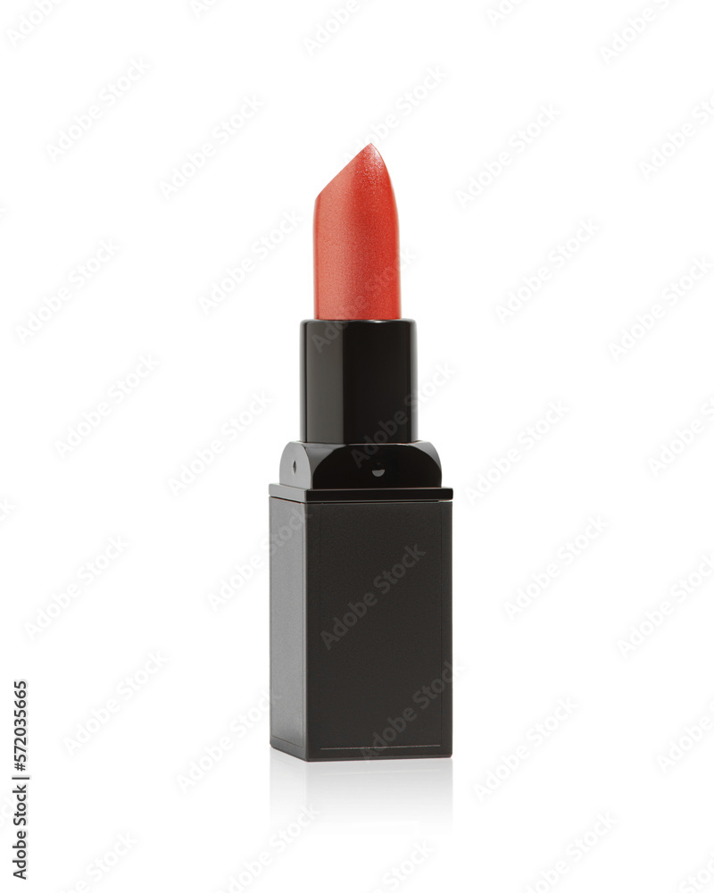 different lipsticks on white background different lipsticks on white background