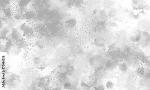 Watercolor white and light gray texture, background. Preliminary illustration. watercolor stains
