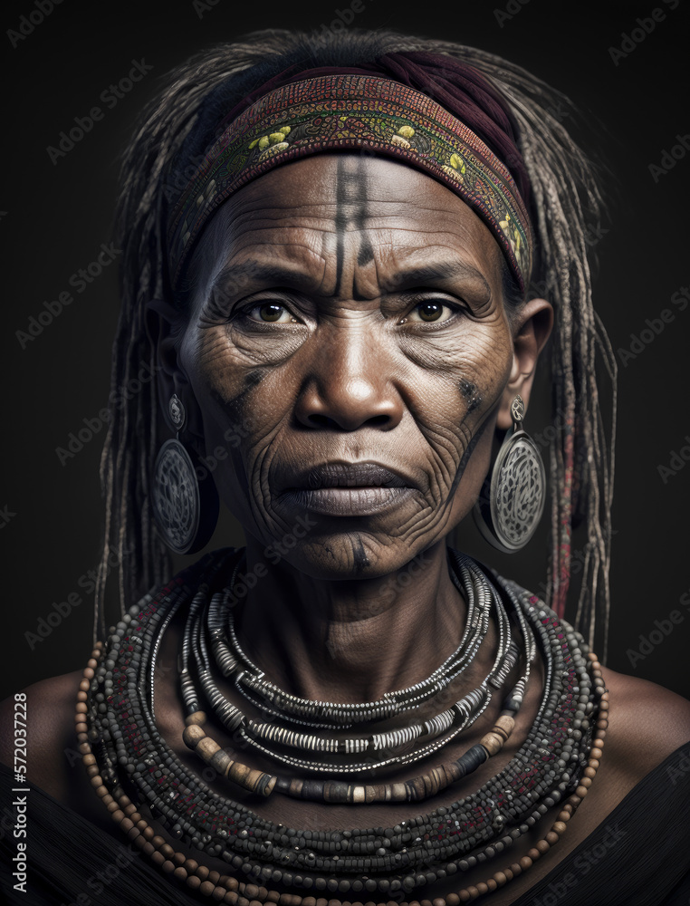 Tribal women portrait