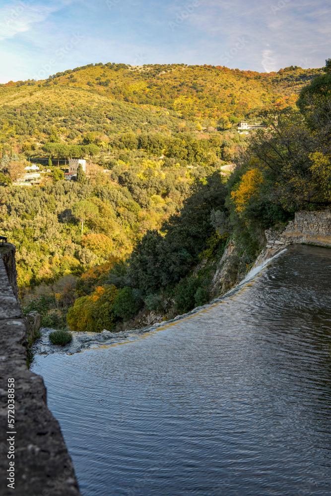 La chute d'eau