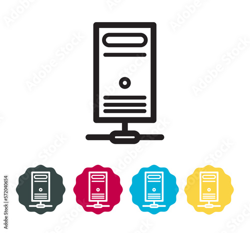 Network Computer Icon