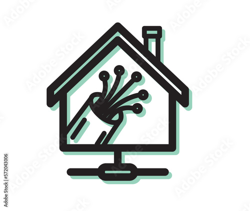 Fiber Optics Cable Icon