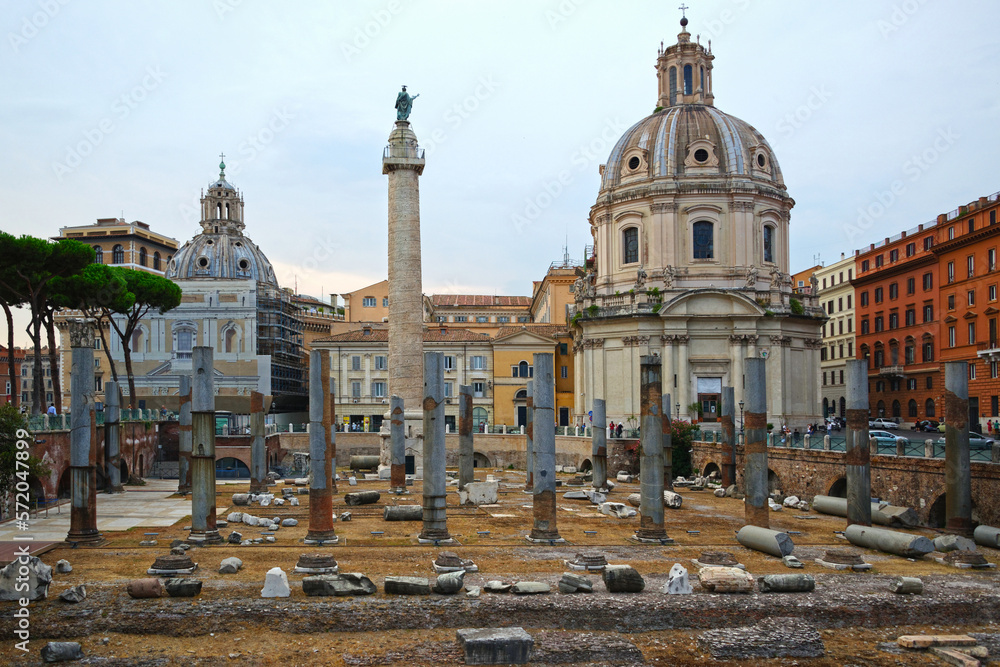 Ruines à Rome