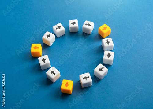 Leave the organization and go free-floating. A self-contained organization. Team collapse. Break the endless way. Think differently. Finish the cycle, rethink your life and career. New experience