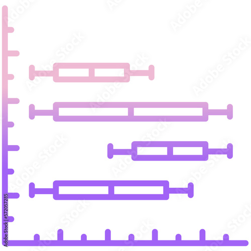whisker plot icon
