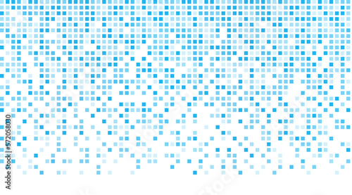 Dispersed pixel background. Disintegration pixel effect illustration photo