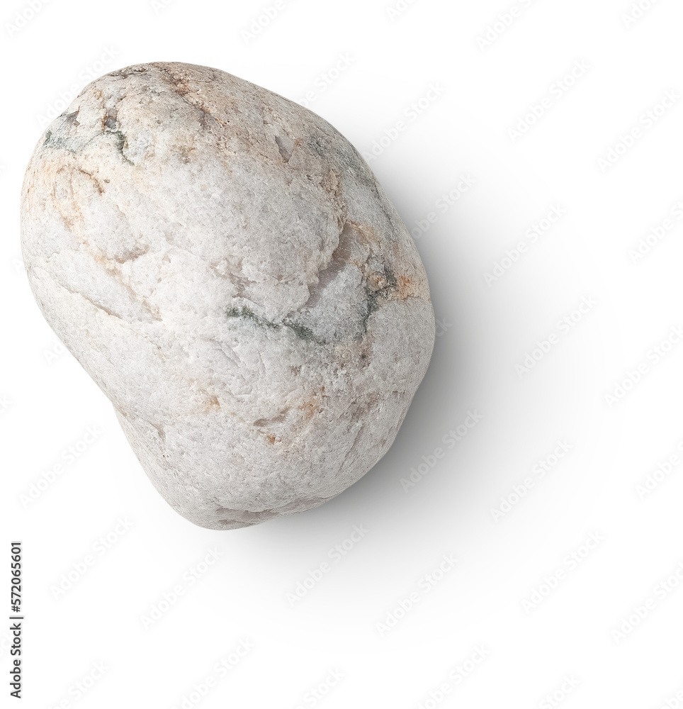 white stone with shadow isolated on transparent background white stone with shadow isolated on transparent background
