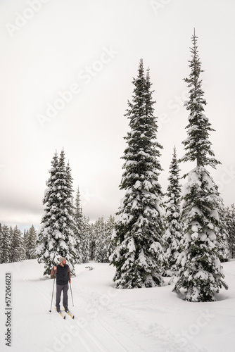 Cross Country Skier in Montana