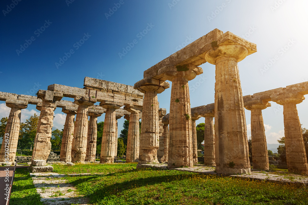 First temple of Hera in Paestum, Italy.