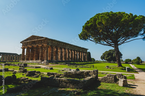 Second Temple of Hera in Paestum, Italy.