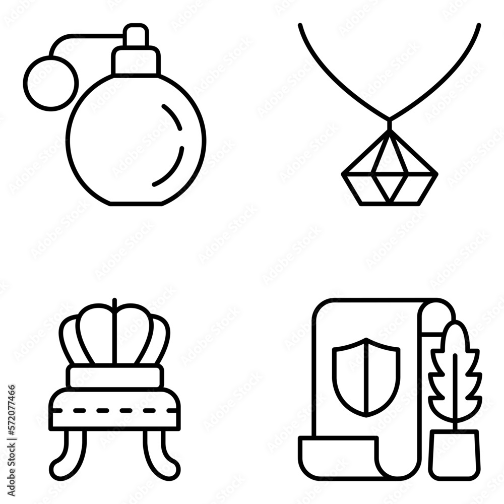 Royal Vector Line Icons Royal Vector Line Icons
