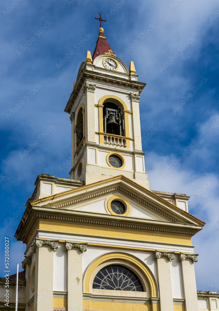 Catholic cathedral in main square of Punta Arenas
