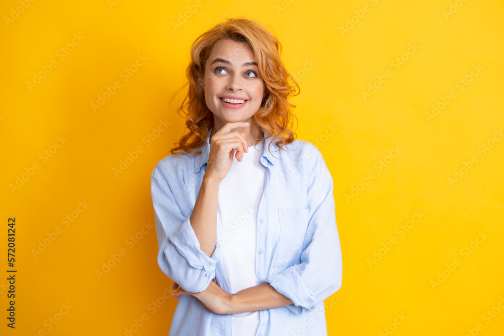 Happy smiling woman portrait. Attractive young pretty cheerful girl in casual clothing feeling happy and carefree, isolated background. Happy smiling woman portrait. Attractive young pretty cheerful girl in casual clothing feeling happy and carefree, isolated background.